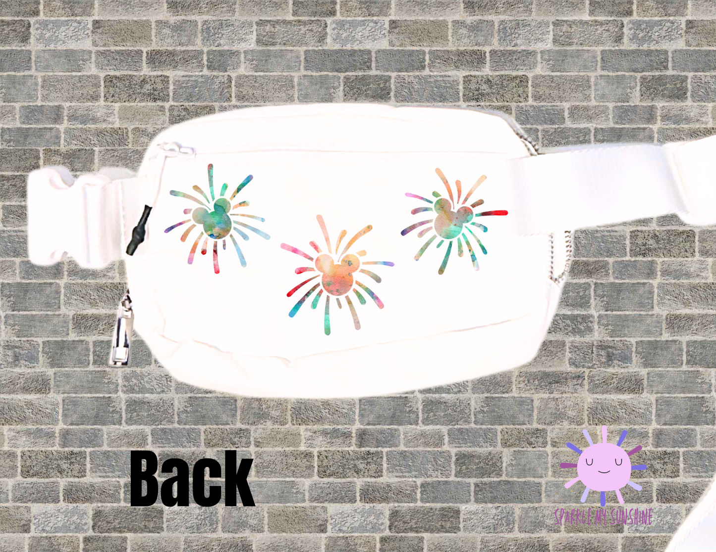 Magic Maker Watercolor Castle Fanny Pack
