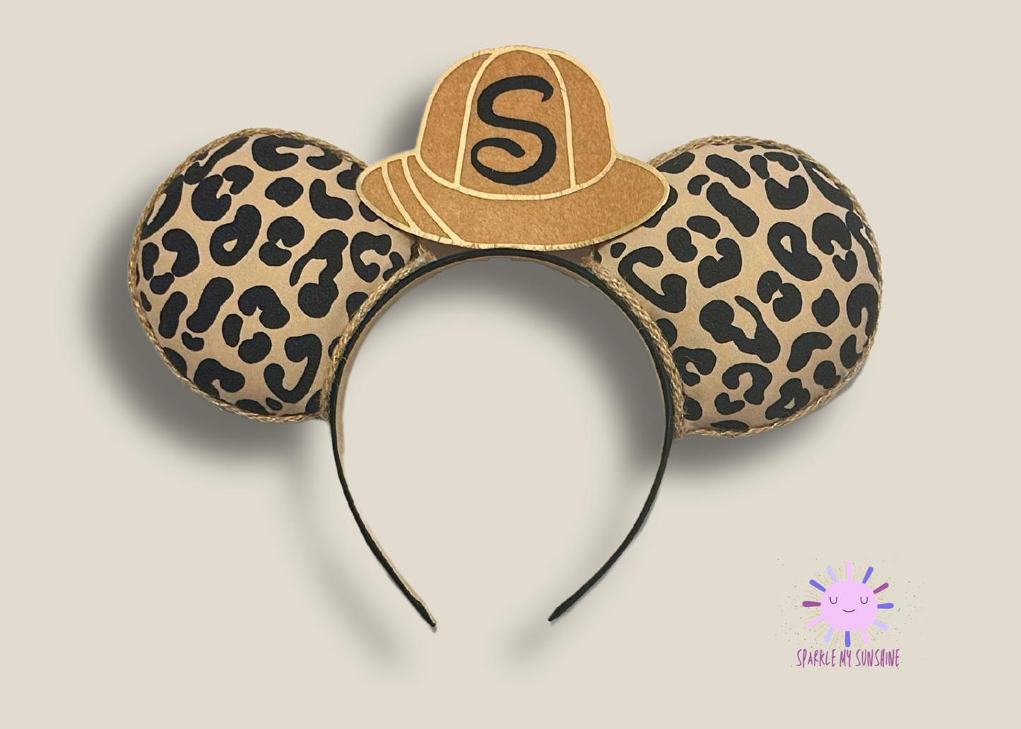Personalized Animal Print Mickey Safari Mouse Ears