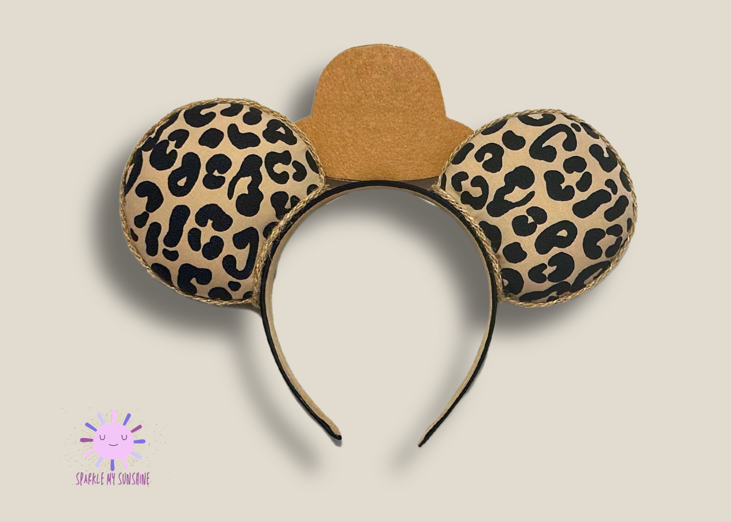 Personalized Animal Print Mickey Safari Mouse Ears