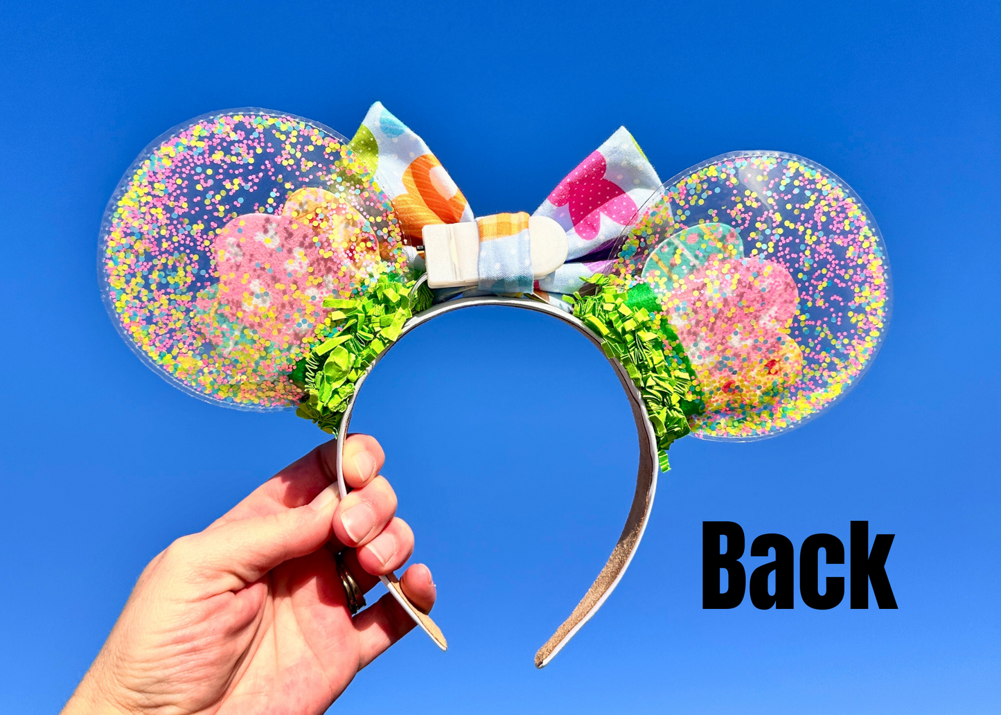 Easter Egg Glitter Shaker Mouse Ears