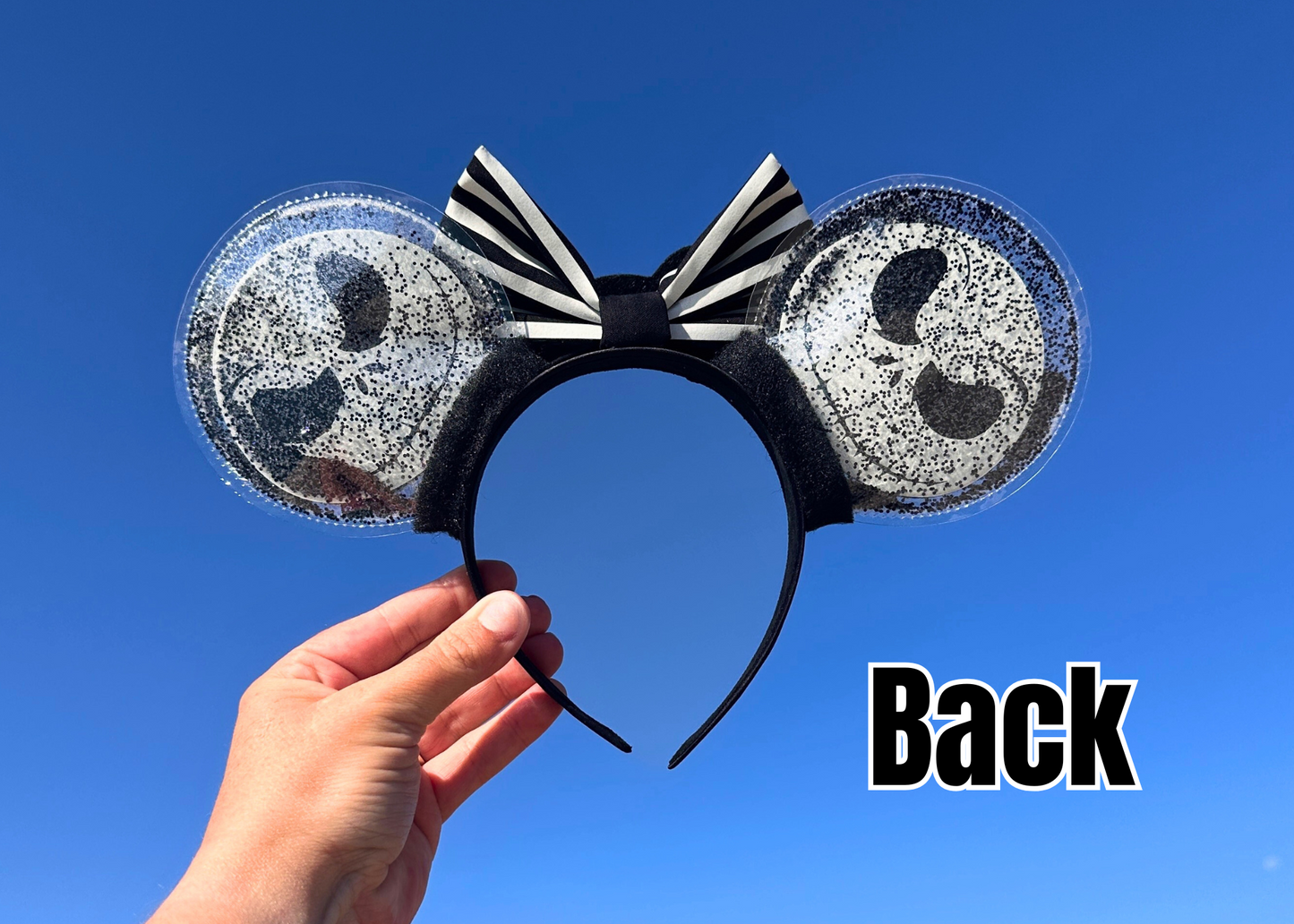 Pumpkin King Jack Glitter Shaker Ears