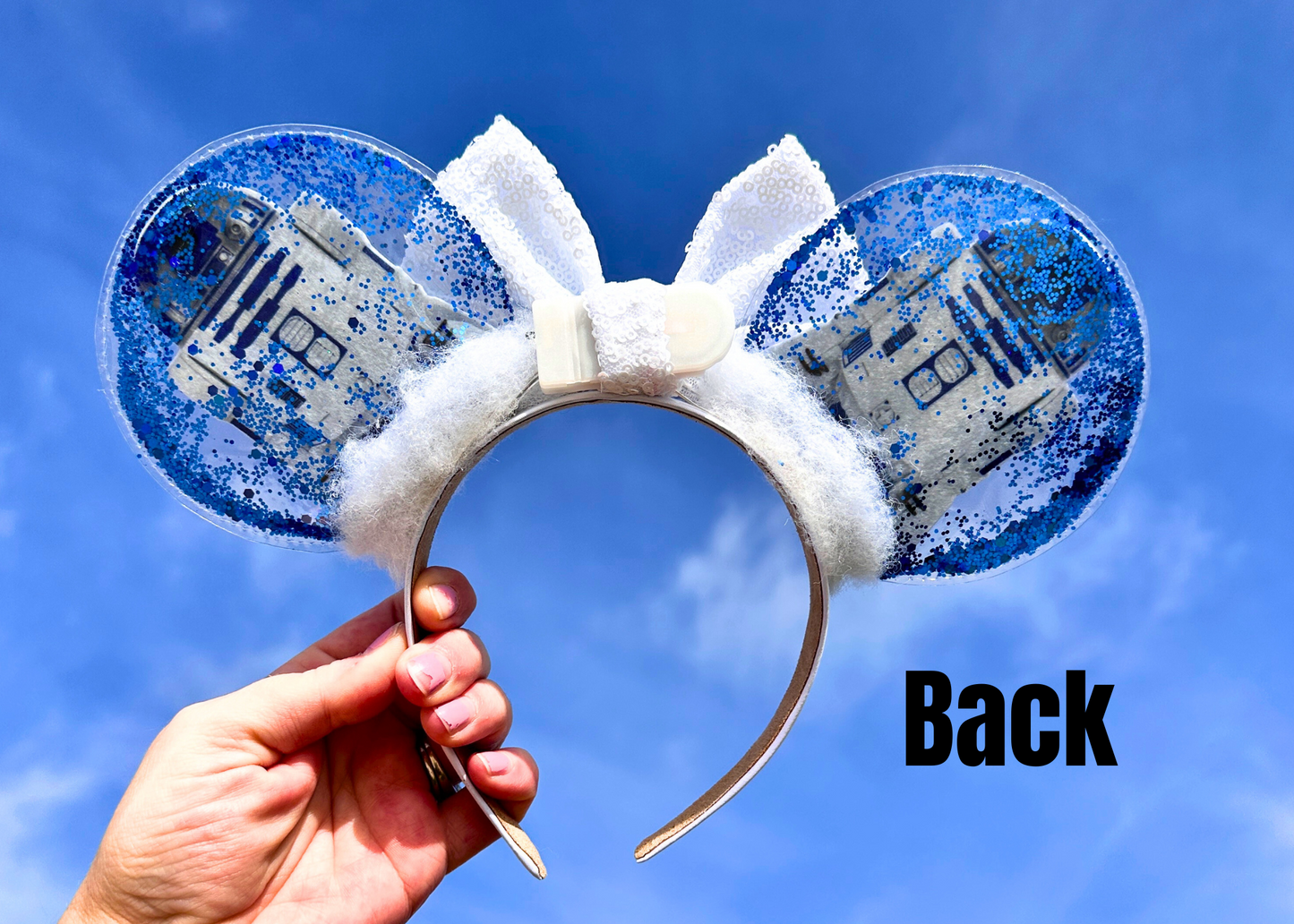 Droid Glitter Shaker Mouse Ears
