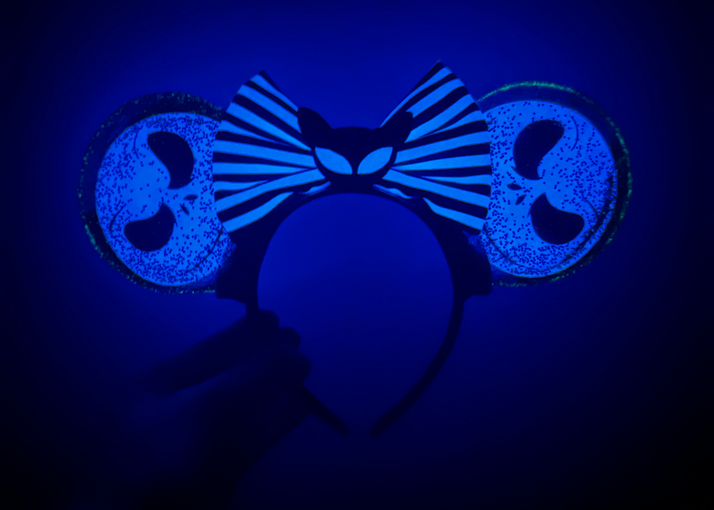 Pumpkin King Jack Glitter Shaker Ears