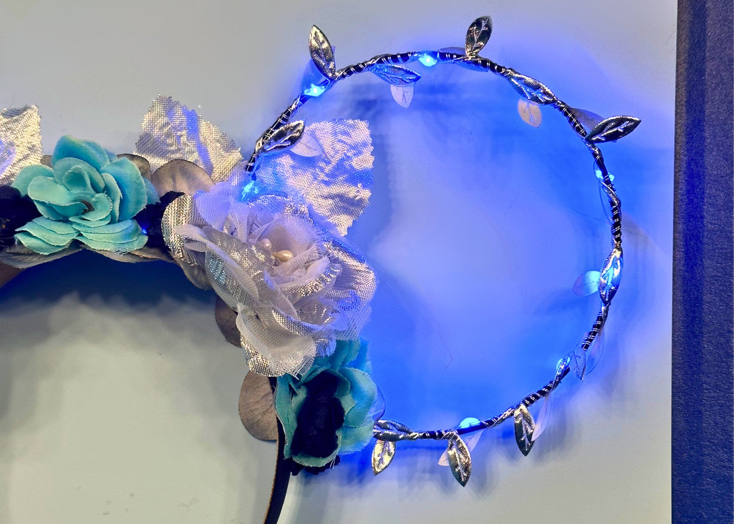 Hades Disney Ears, Hercules Flower Crown Mickey Mouse Ears, Floral Wire Minnie Ears, Villain Costume Cosplay, Halloween Headband, Evil Queen