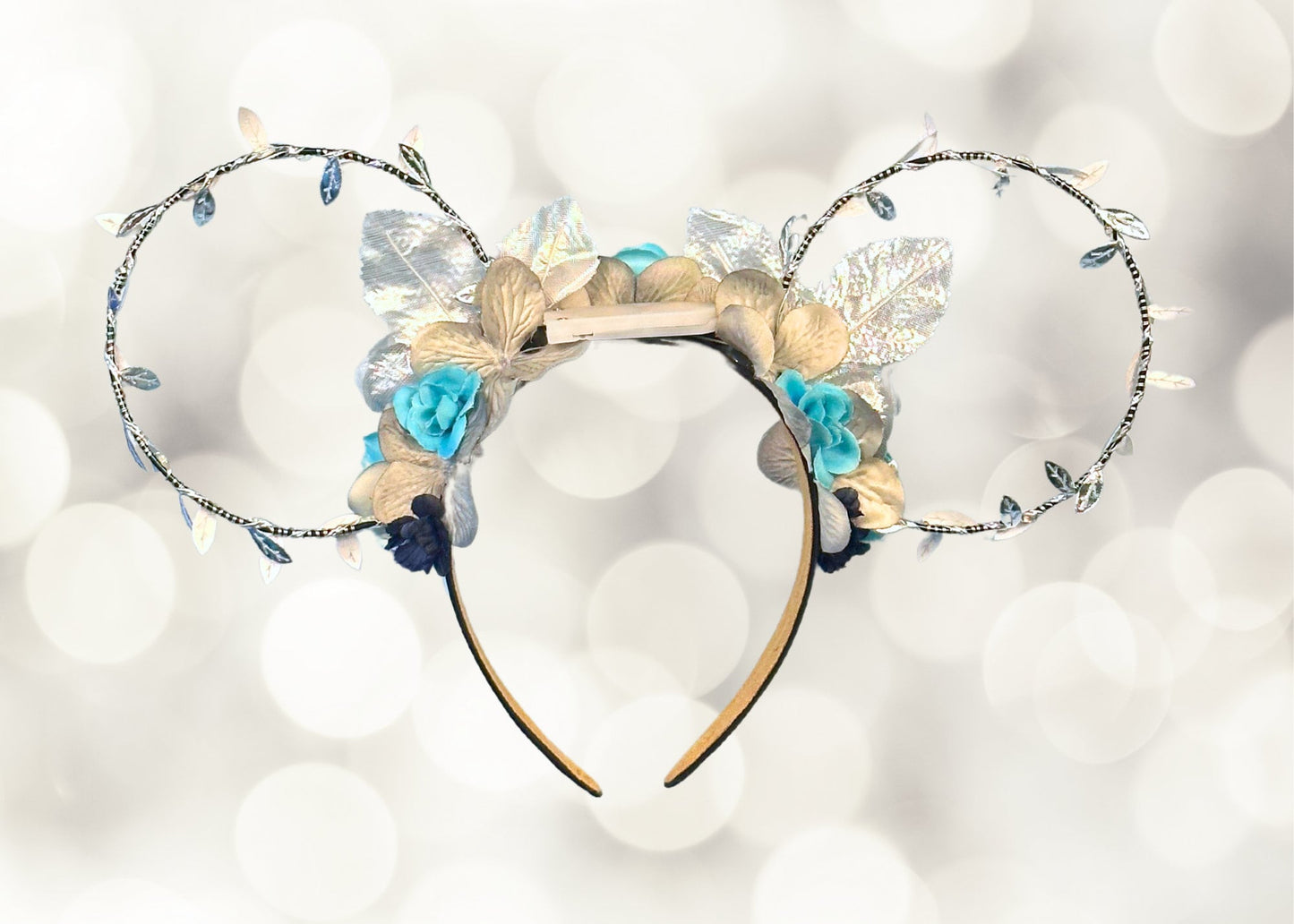 Hades Disney Ears, Hercules Flower Crown Mickey Mouse Ears, Floral Wire Minnie Ears, Villain Costume Cosplay, Halloween Headband, Evil Queen