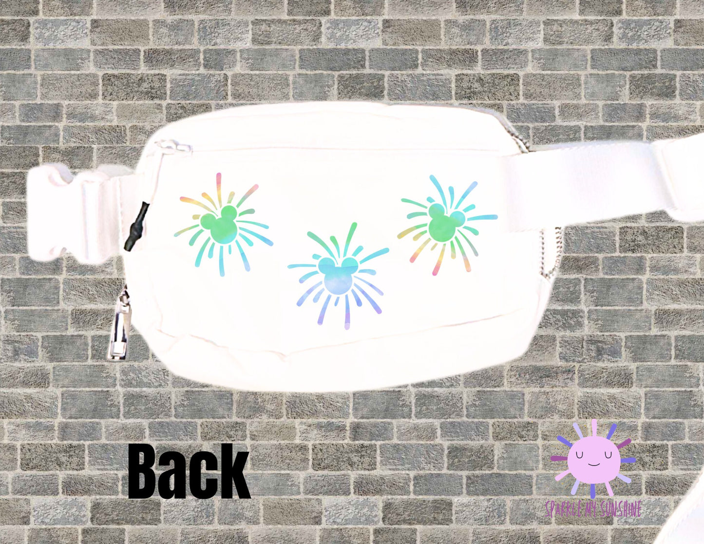 Watercolor Castle Fanny Pack