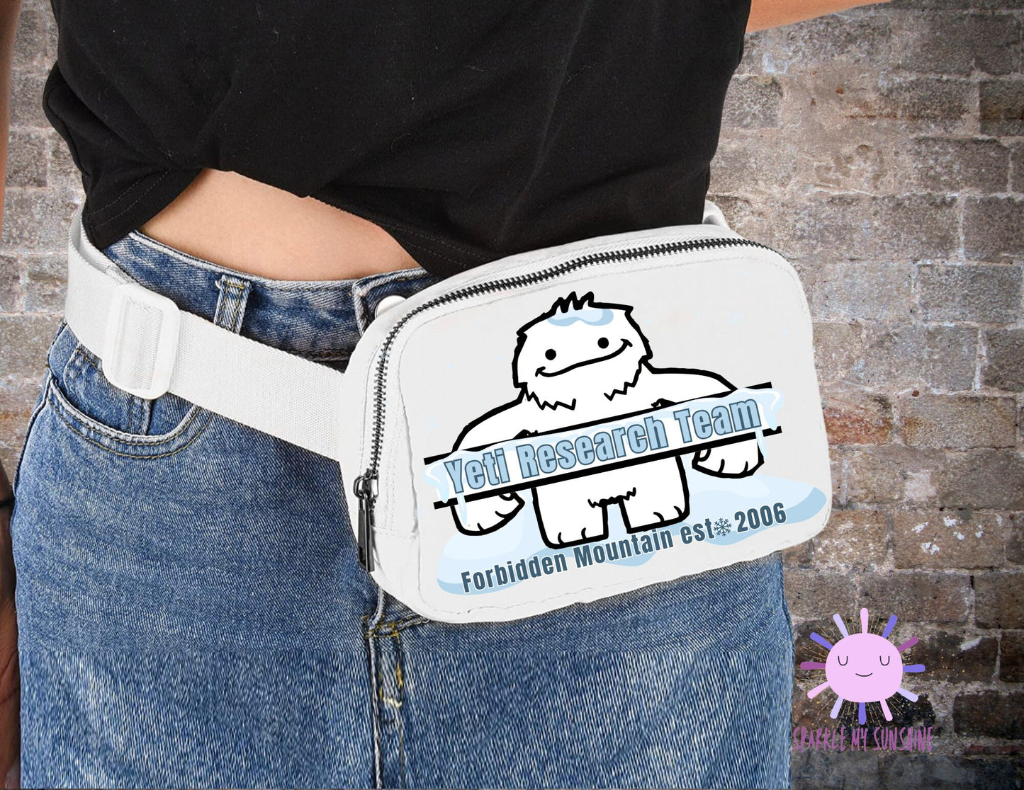 Animal Kingdom Disney Fanny Pack, Yeti Belt Bag, Expedition Everest Sling Bag, Themed Crossbody Bag, Park Fashion, Custom Birthday Gift