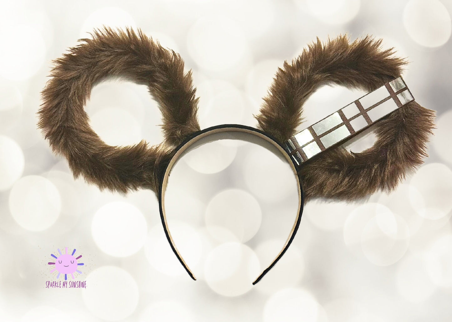 Star Wars Ears, Chewbacca Cosplay Ears, Disney Ears, Wookiee Ears, Chewie Ears, Mickey Ears, Disneyland Headband, Galaxys Edge, Men Costume