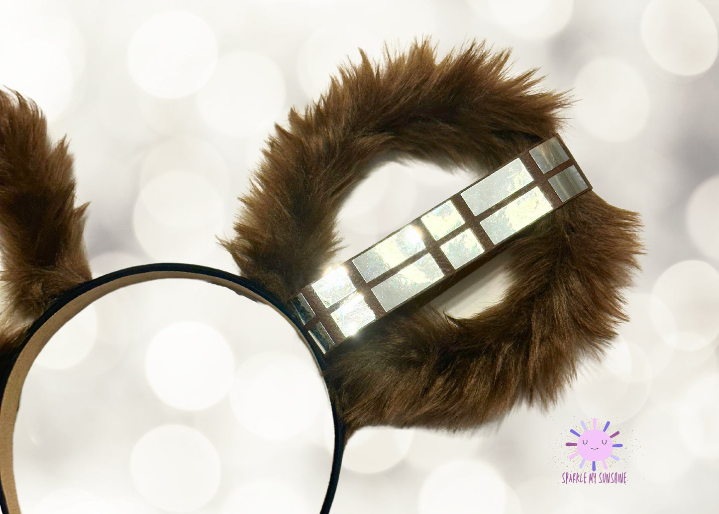 Star Wars Ears, Chewbacca Cosplay Ears, Disney Ears, Wookiee Ears, Chewie Ears, Mickey Ears, Disneyland Headband, Galaxys Edge, Men Costume