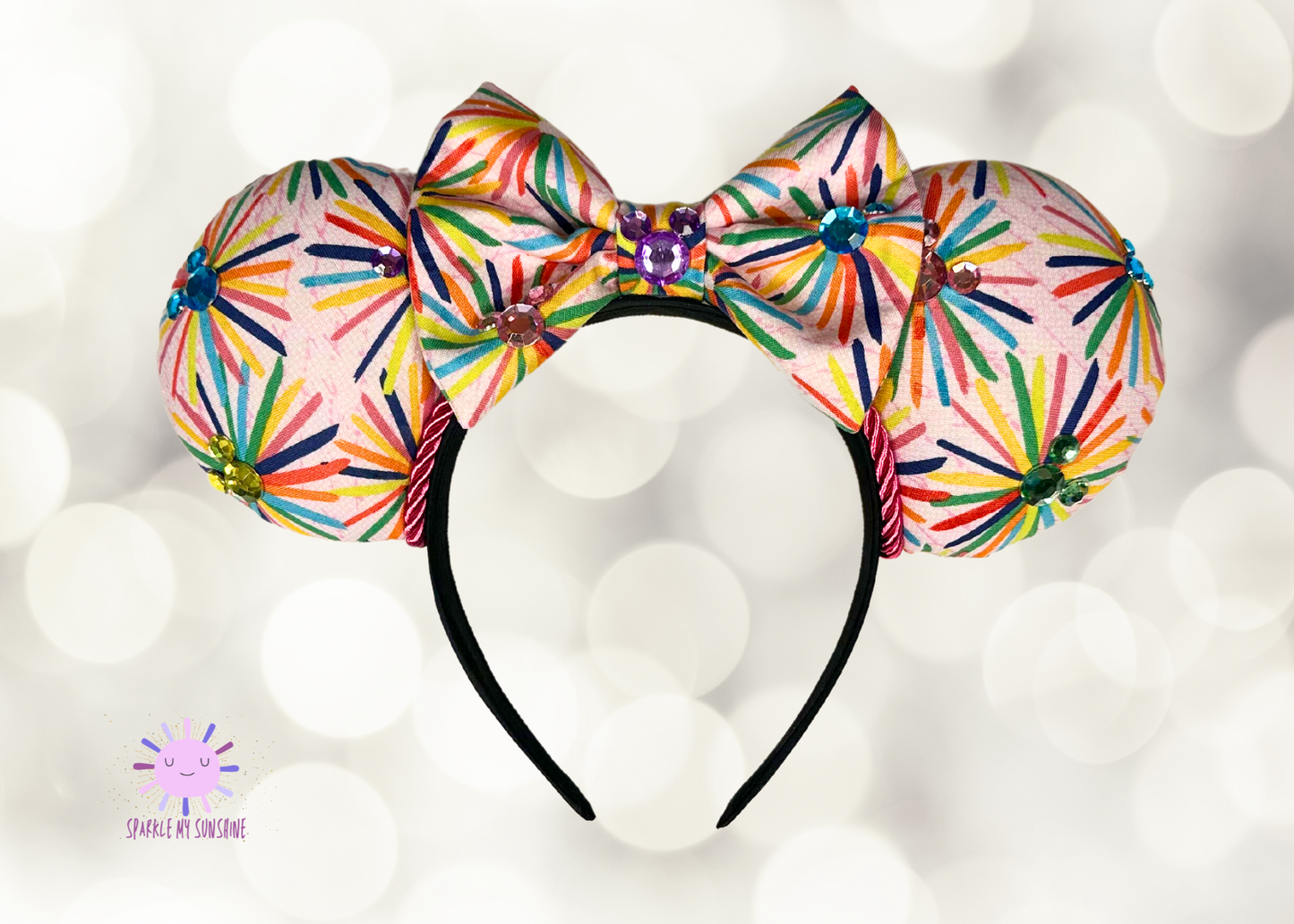 Happily Ever After Hidden Mickey Rhinestone Mouse Ears