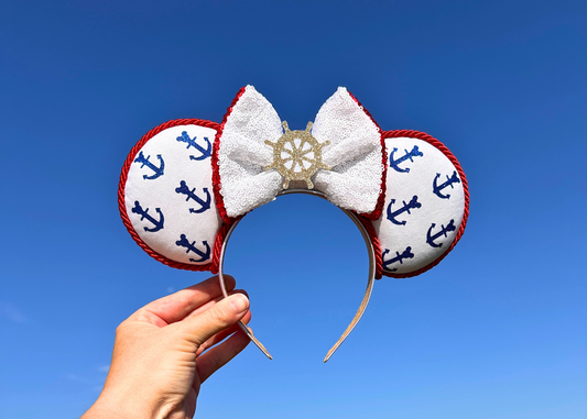 Nautical Cruise Mickey Ears