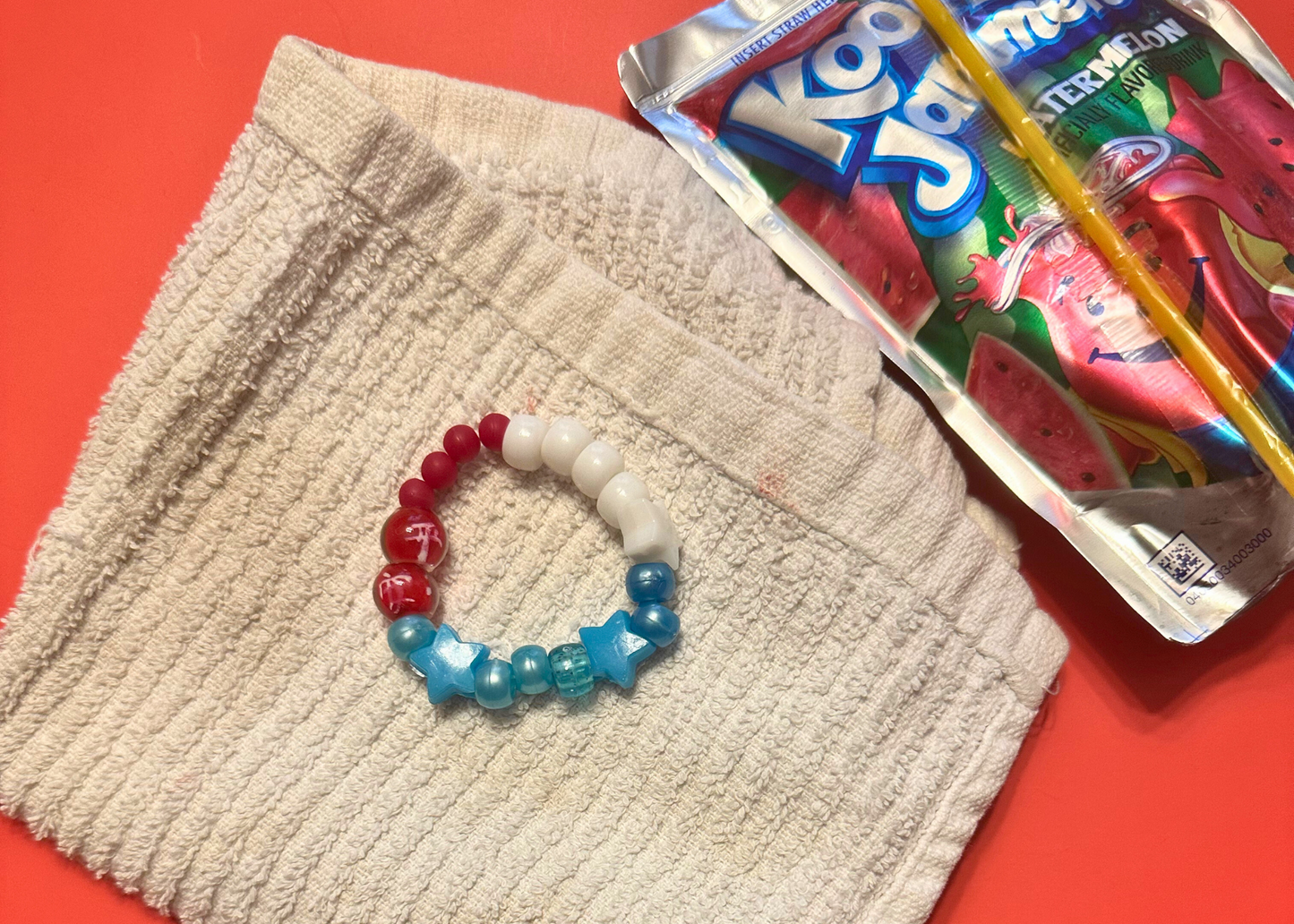 Bomb Pop Red White Blue Bracelet