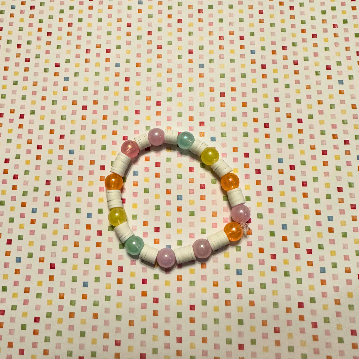 Rainbow Pearl Bracelet