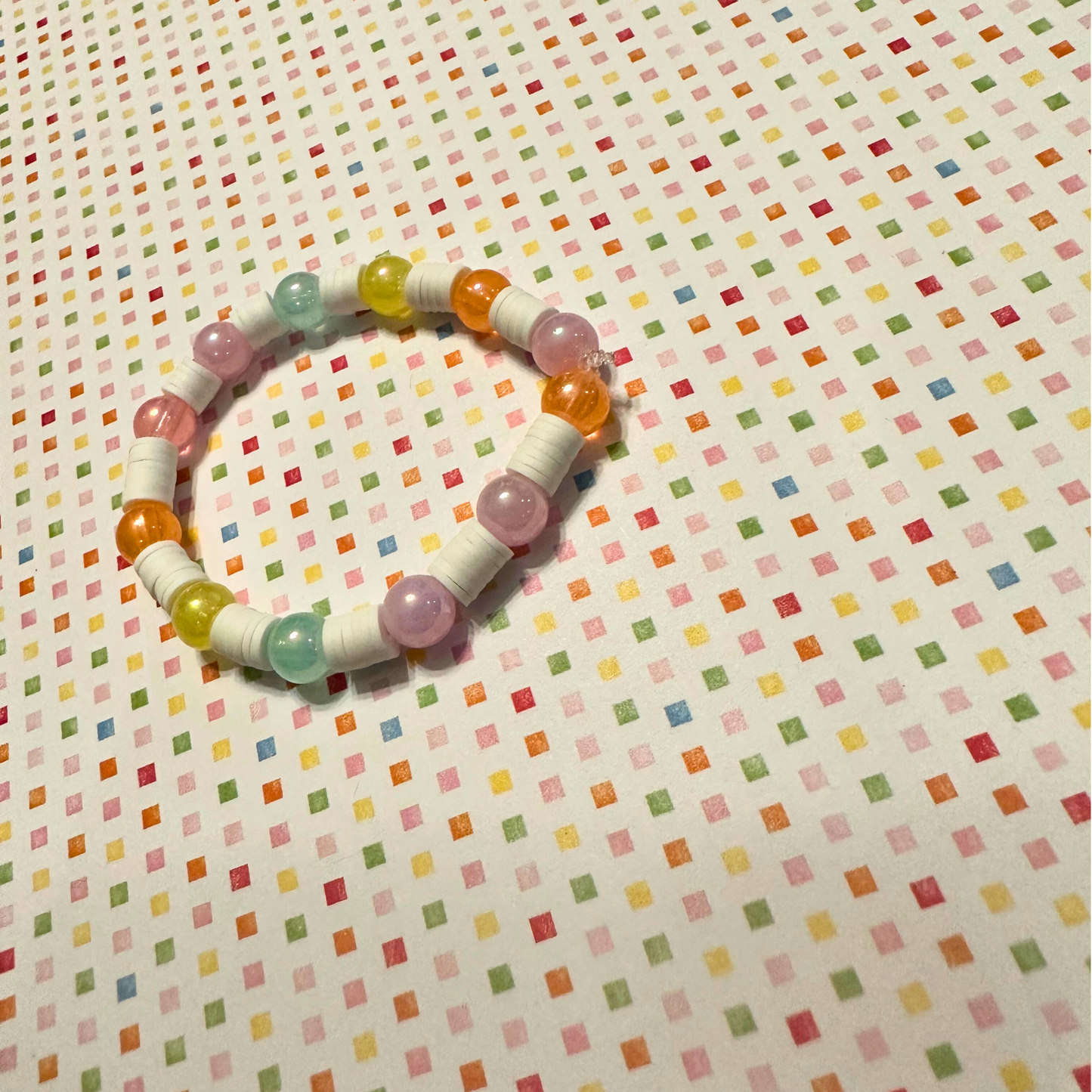 Rainbow Pearl Bracelet