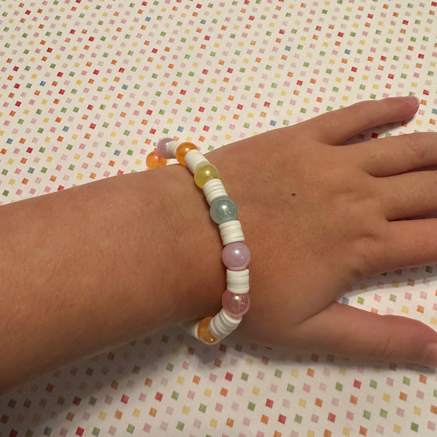 Rainbow Pearl Bracelet