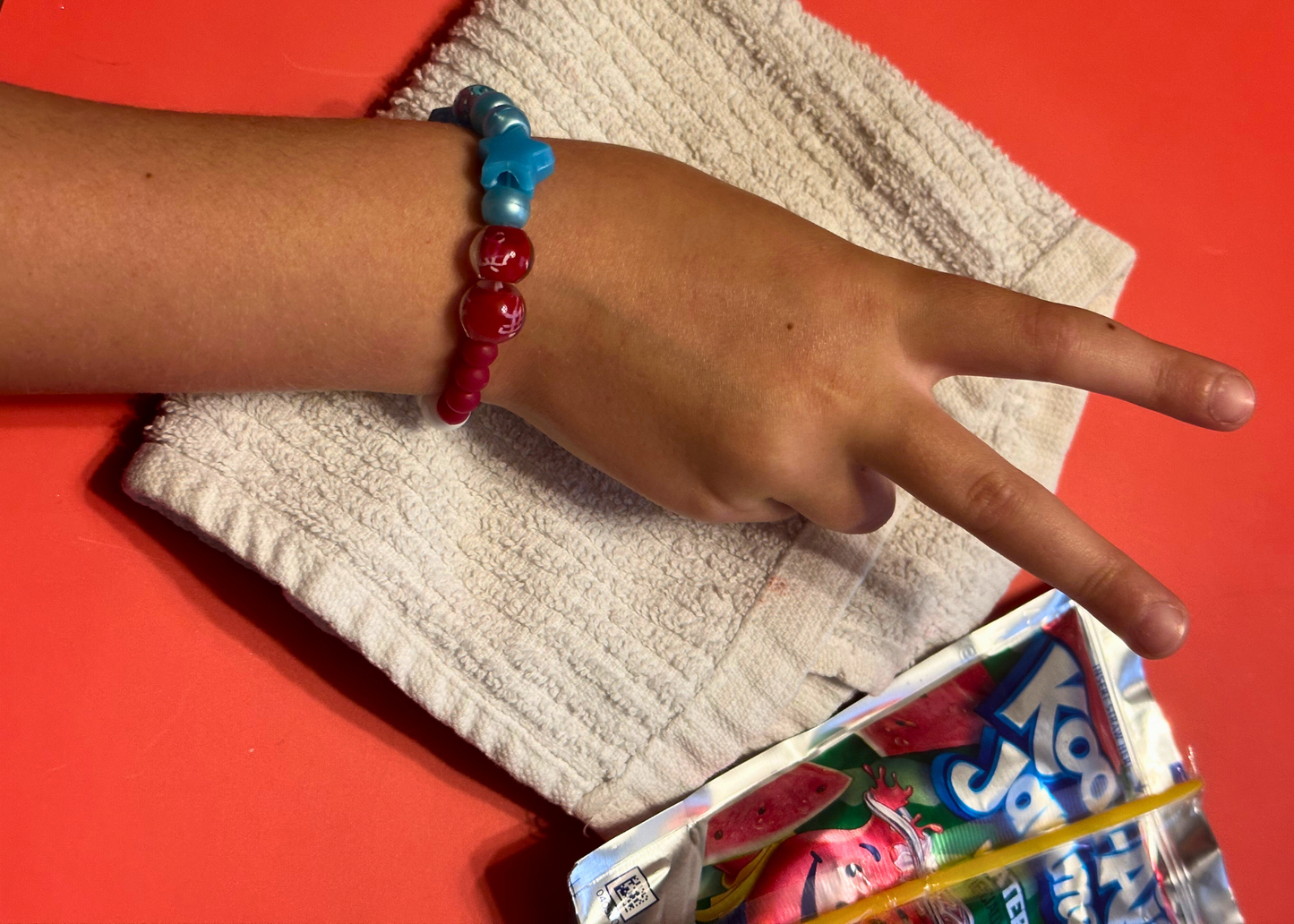 Bomb Pop Red White Blue Bracelet