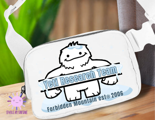 Animal Kingdom Disney Fanny Pack, Yeti Belt Bag, Expedition Everest Sling Bag, Themed Crossbody Bag, Park Fashion, Custom Birthday Gift