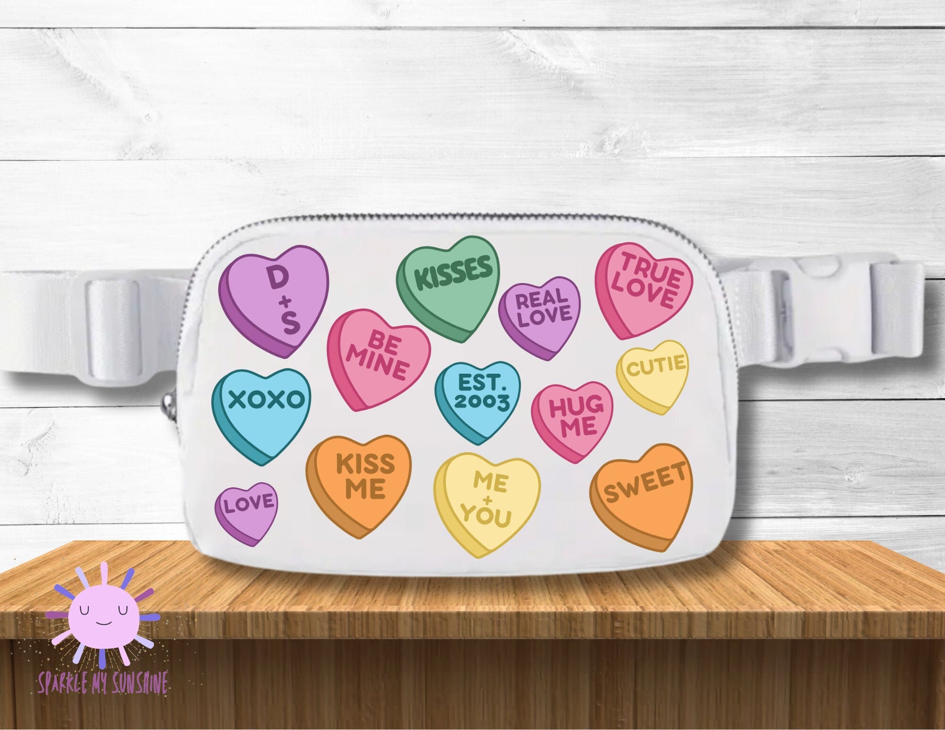 candy hearts personalized