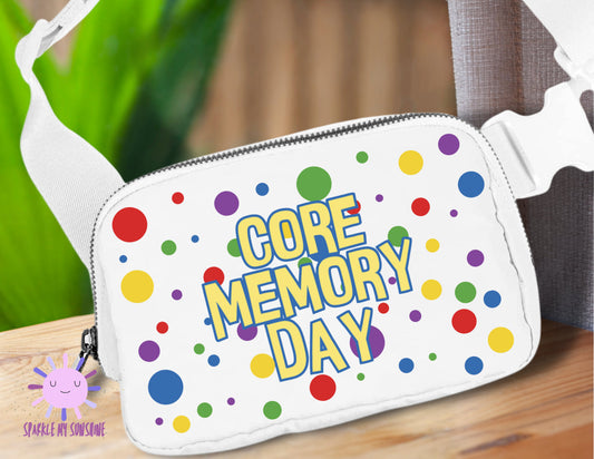 Pixar Inside Out Inspired Disney Fanny Pack, Core Memory Day Belt Bag, Disneyland Purse, Sling Bag, Small Crossbody Bag, Park Birthday Gift